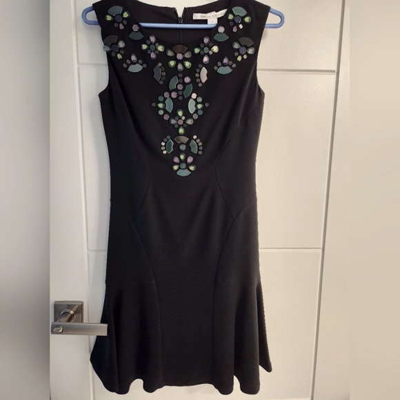Diane Von Furstenberg 0 Little Black Dress - Picture 1 of 3
